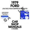 1979 FORD, LINCOLN AND MERCURY REPAIR MANUALS