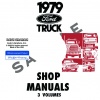 1979 FORD TRUCK REPAIR MANUAL SET