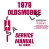 1979 OLDSMOBILE REPAIR MANUAL & BODY MANUAL- ALL MODELS