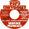 1979 CHEVY CAR SERVICE, OVERHAUL, AND BODY MANUALS