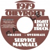 1979 CHEVROLET PICKUP, BLAZER, VAN, & SUBURBAN REPAIR AND OVERHAUL MANUALS