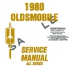 1980 OLDSMOBILE REPAIR MANUAL& BODY MANUAL- ALL MODELS