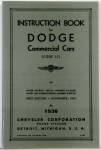 1936 Dodge Truck Owners Manual