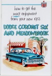 1953 Dodge Owners Manual