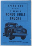 1949 Ford Truck Owners Manual