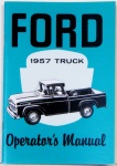 1957 Ford Truck Owners Manual