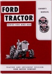 1957-62 600 & 800 Owners Manual