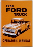 1958-Ford Truck Owners Manual