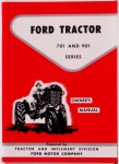 1957-62 701 & 901 Owners Manual