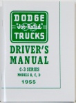 1955 Dodge Truck Owners Manual