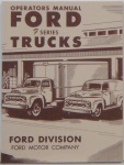 1951 Ford Truck Owners Manual