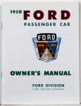 1950 Ford Car Owners Manual