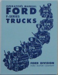 1952 Ford Truck Owners Manual