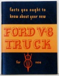 1936 Ford Truck Owners Manual