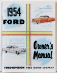 1954 Ford Car Owners Manual