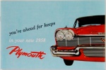 1958 Plymouth Owners Manual