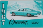 1967 Chevy Car Owners Manual