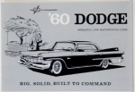 1960 Dodge Owners Manual