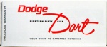 1965 Dodge Dart Owners Manual