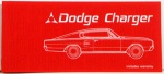 1967 Dodge Charger Owners Manual