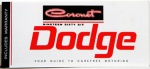 1966 Dodge Coronet Owners Manual