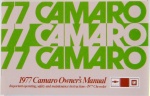 1977 Camaro Owners Manual1977 Camaro Owners Manual