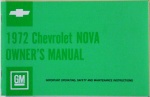 1972 Nova Owners Manual