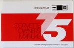 1975 Corvette Owners Manual
