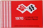 1970 Corvette Owners Manual