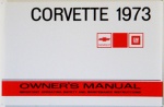 1973 Corvette Owners Manual