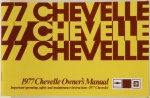1977 Chevelle Owners Manual