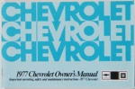 1977 Chevy Car Owners Manual