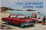 1963 Chevy Car Owners Manual