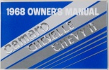 1968 Camaro,Chevelle, Chevy II Owners Manual