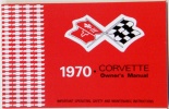 1970 Corvette Owners Manual