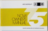 1975 Nova Owners Manual