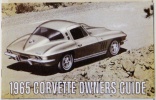 1965 Corvette Owners Manual