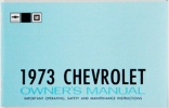 1973 Chevy Car Owners Manual