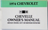 1974 Chevelle Owners / El Camino Owners Manual