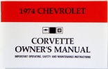 1974 Corvette Owners Manual