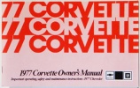 1977 Corvette Owners Manual