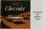 1962 Chevy Car Owners Manual