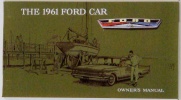 1961 Ford Car Owners Manual