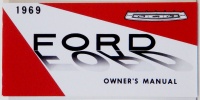 1969 Ford Car Owners Manual