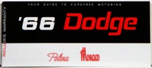 1966 Dodge Monaco/Polara Owners Manual