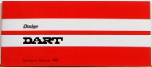 1969 Dodge Dart Owners Manual