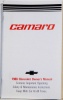 1980 Camaro Owners Manual