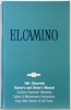 1981 El Camino Owners Manual
