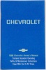 1980 Chevy Car Owners Manual