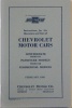 1932 Chevy Car & Truck Owners Manual